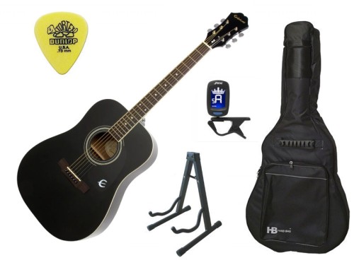 Epiphone DR-100 EB - gitara akustyczna + AKCESORIA SET 4