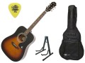 Epiphone DR-100 VS - gitara akustyczna + AKCESORIA SET 3