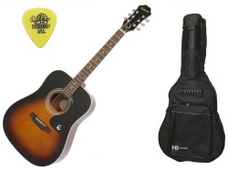 Epiphone DR-100 VS - gitara akustyczna + AKCESORIA SET 2