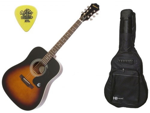 Epiphone DR-100 VS - gitara akustyczna + AKCESORIA SET 2