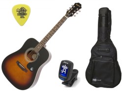 Epiphone DR-100 VS - gitara akustyczna + AKCESORIA SET 1