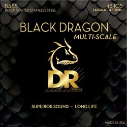 DR Black Dragon Bass (45-105) - struny do gitary basowej