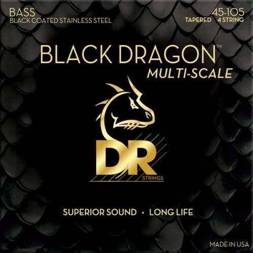 DR Black Dragon Bass (45-105) - struny do gitary basowej