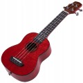 Laila UDW-2113-FO (HG RED) - ukulele sopranowe + POKROWIEC