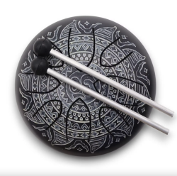 Bębenek Językowy Hapi-05 - Mandala Grawerowany - Tanque Drum