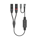Roxtone RA3DT-TC2XM - kabel audio USB z transformatorem separującym
