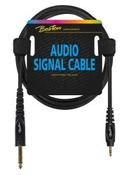 Boston AC-251-300 - kabel audio Jack 3.5 - Jack 6.5 3m