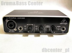 Behringer UMC22 - Interfejs Audio USB z Preampami MIDAS