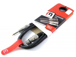 Red's Music MC1230 - kabel mikrofonowy XLR-Jack 3m