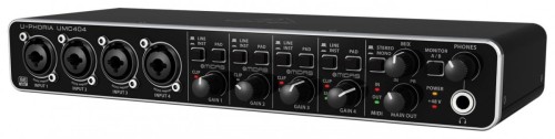 Behringer U-PHORIA UMC404 - Interfejs Audio USB/MIDI z Preampami MIDAS