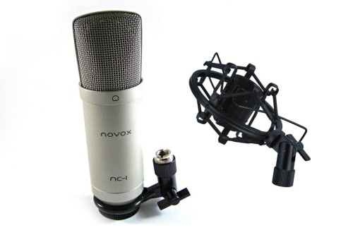 Novox NC-1 - mikrofon pojemnościowy USB + Koszyk na mikrofon