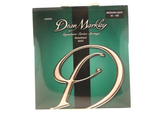 Dean Markley Nickel Steel Bass 2604A ML 45-105 - struny do basu