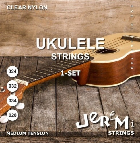 Jeremi Clear Nylon - struny do ukulele