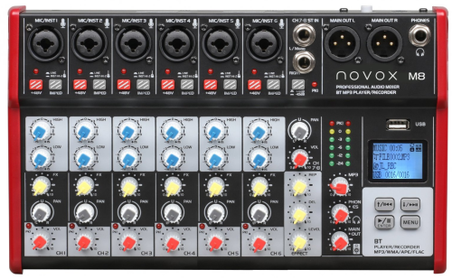 Novox M8 MKII - mikser audio