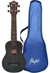 Flight TUS35 BK - ukulele sopranowe + POKROWIEC