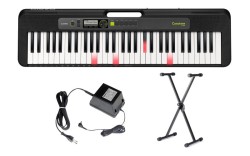 Casio LK-S250 - keyboard z dynamiczną i podświetlaną klawiaturą + STATYW