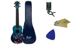 Flight TUSL32 Sakura - ukulele sopranowo-koncertowe + AKCESORIA