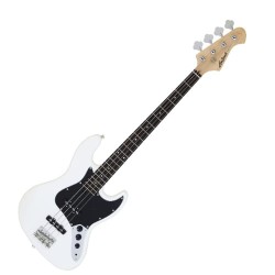 Aria STB-JB/B WH - gitara basowa