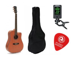 Riverwest G-412 - Gitara Akustyczna + AKCESORIA
