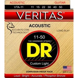 DR Veritas (11-50) - powlekane struny do gitary akustycznej