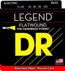 DR Legend Bass (45-105) - struny do gitary basowej FLATWOUND