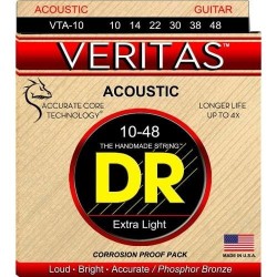 DR Veritas (10-48) - powlekane struny do gitary akustycznej