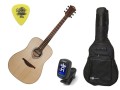 LAG T70D - gitara akustyczna + AKCESORIA
