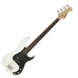 Aria STB-PB/B WH - gitara basowa