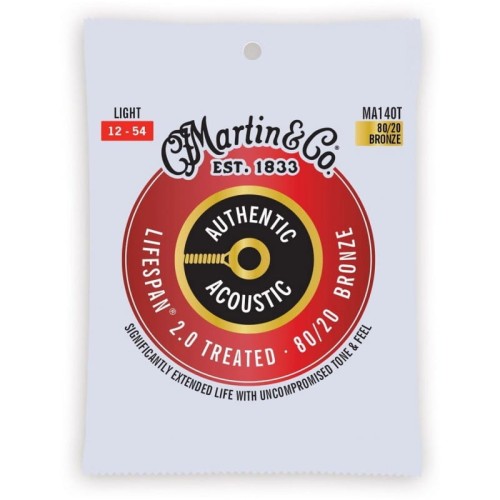 Martin MA140T (12-54)  Lifespan 2.0 - struny do gitary akustycznej