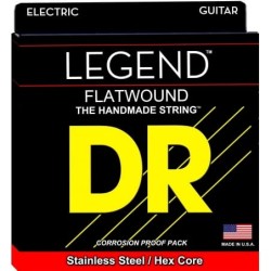 DR Legend Electric Flatwound (11-48) - struny do gitary elektrycznej