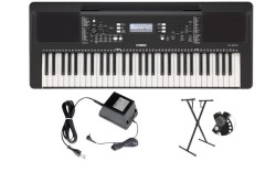 Yamaha PSR E373 - keyboard z dynamiczną klawiaturą + STATYW