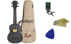 Flight NUS310 Blackbird - ukulele sopranowe + AKCESORIA
