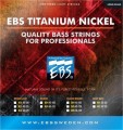 EBS Titanium Nickel 45-105 - struny do gitary basowej
