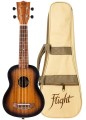 Flight NUS380 Amber - ukulele sopranowe + AKCESORIA