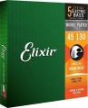 Elixir Nanoweb (45-130) - struny do gitary basowej