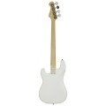Aria STB-JB/B WH - gitara basowa