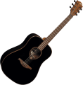 LAG T118D BLK - gitara akustyczna + AKCESORIA