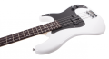 Aria STB-PB/B WH - gitara basowa + POKROWIEC