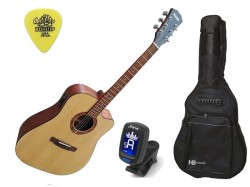 Marris DCE - Gitara Elektroakustyczna + AKCESORIA