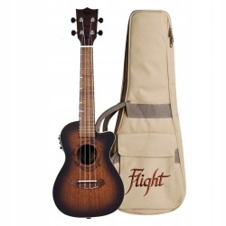 Flight DUC380CEQ Amber - ukulele koncertowe z elektroniką
