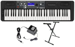 Casio CT-S500 Keyboard z Efektami + STATYW + ZASILACZ