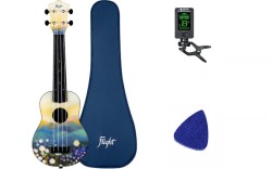 Flight TUS40 Dandelions - ukulele sopranowe + AKCESORIA