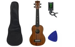 Laila UPM-2100S - ukulele sopranowe + AKCESORIA