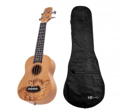 Laila UFG-2111 C CAT - ukulele sopranowe + POKROWIEC