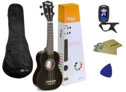 Stagg US-Night - ukulele sopranowe + AKCESORIA