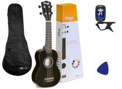 Stagg US-Night - ukulele sopranowe + AKCESORIA