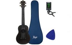 Flight TUC35 BK - Ukulele Koncertowe + AKCESORIA