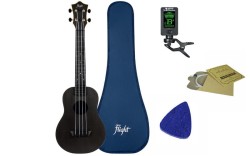 Flight TUC35 BK - Ukulele Koncertowe + AKCESORIA