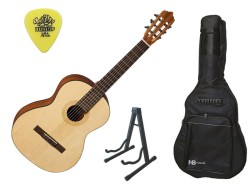 La Mancha Rubinito LSM - gitara klasyczna 4/4 + AKCESORIA -SET3