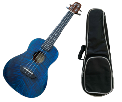 Laila UDW-2313-FO Blue - ukulele koncertowe + POKROWIEC